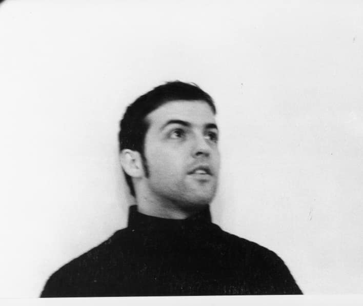 Retrato individual en blanco y negro